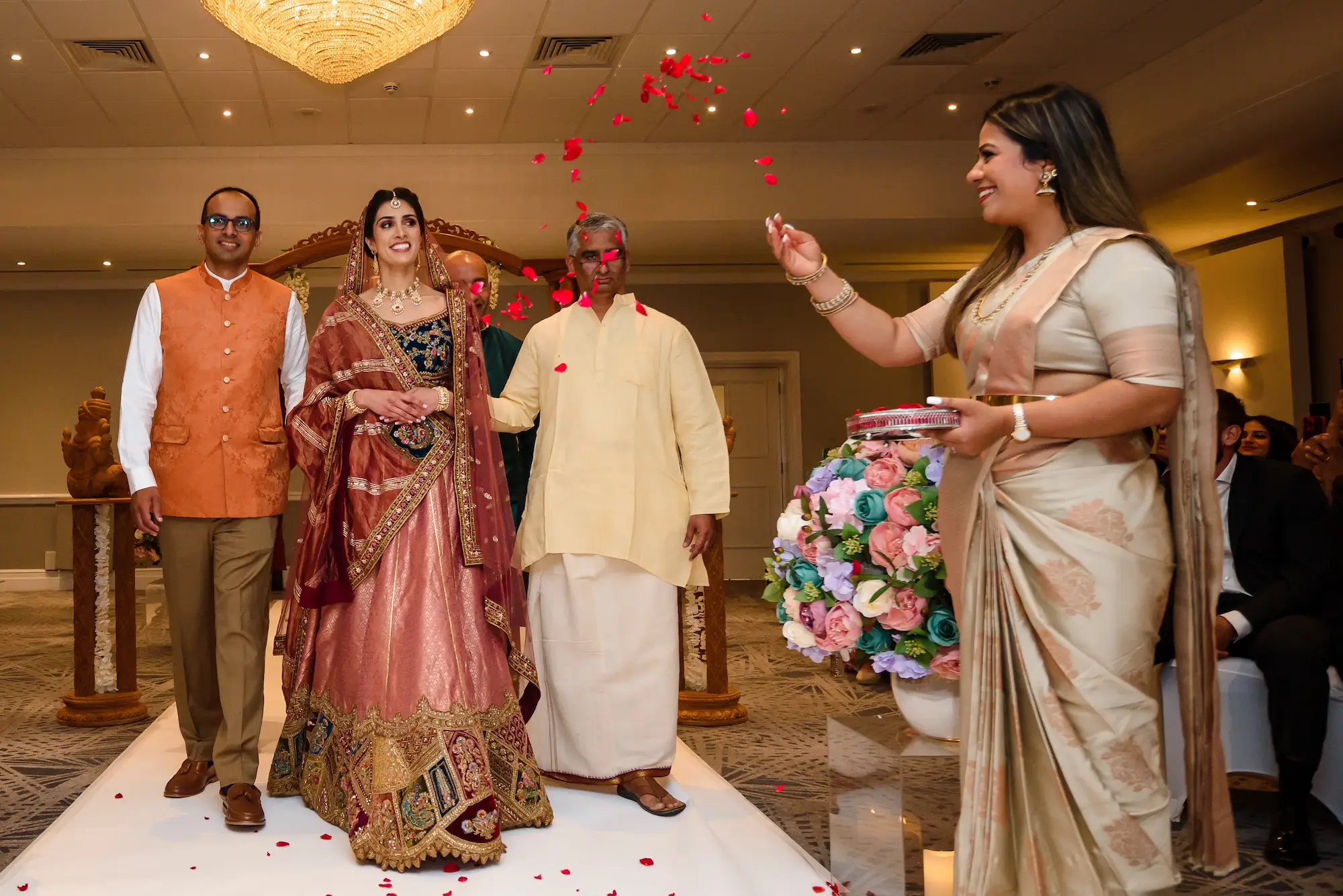 Indian wedding photography ceremony london